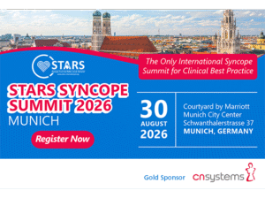 STARS Syncope Summit sponsored with Gold Sponsor CNSystems